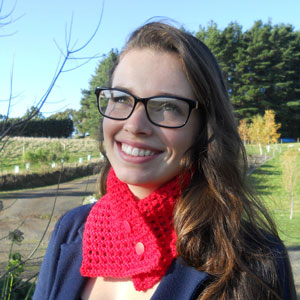 Image of our Cosy Neck Wamer kit pattern