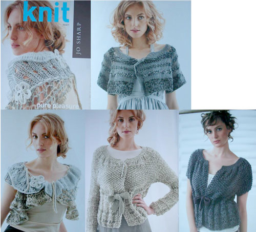 Some of the patterns inside Jo Sharp Knit - Issue 7