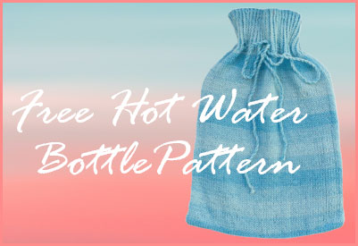Free Hot Water Bottle Pattern with purchase from our store: see details