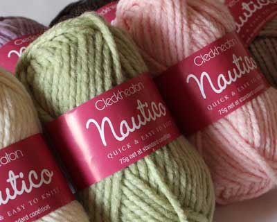 Image of chunky Cleckheaton Nautico knitting crochet yarn
