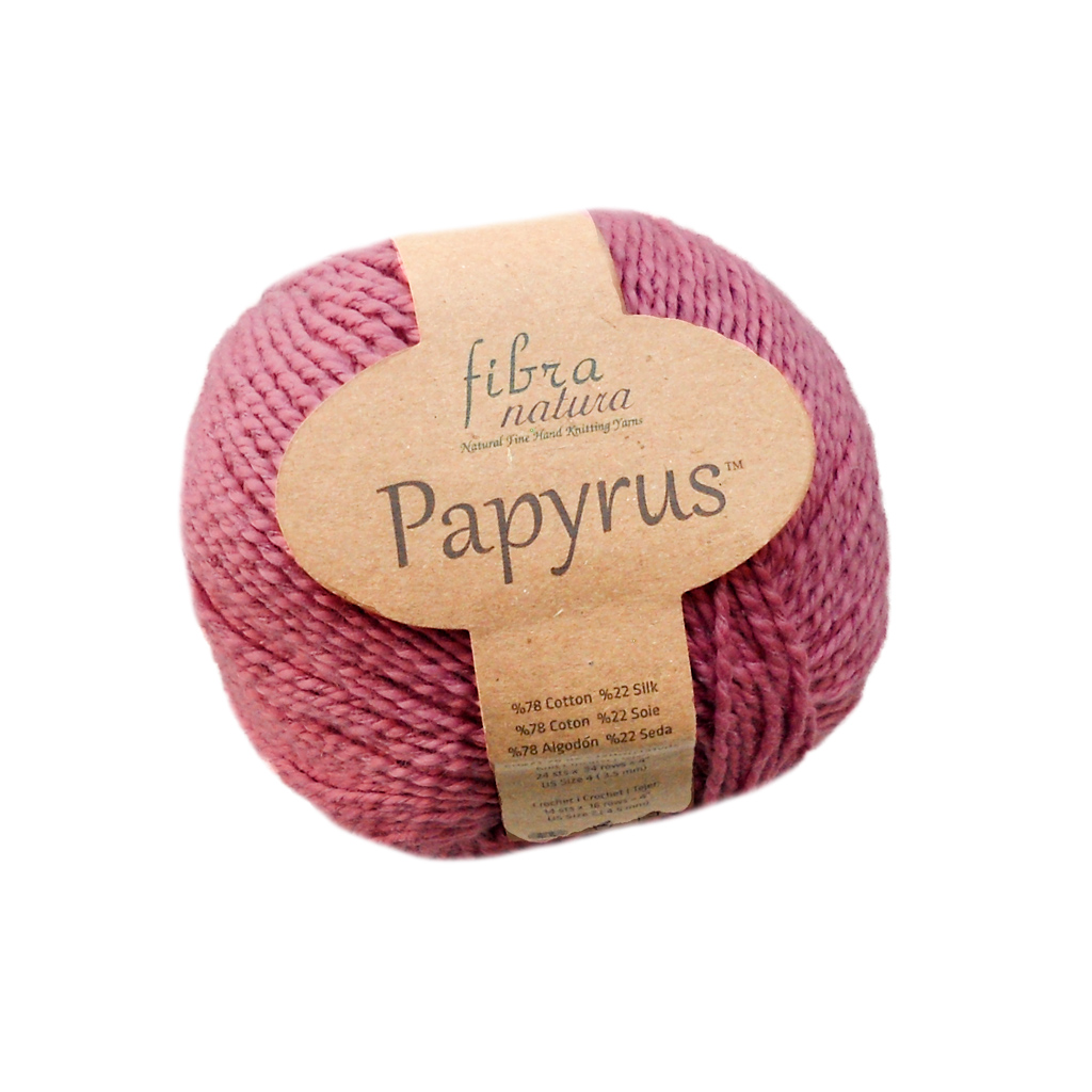 Knitting with Radiant Cotton by Fibra Natura