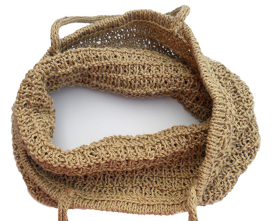 linen tote knitting pattern knitting yarn kit
